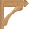 Ekena Millwork Legacy Arts & Crafts Rough Sawn Outlooker, Western Red Cedar, 6"W x 18"D x 18"H OUT06X18X18LEC03RWR - alternate 4